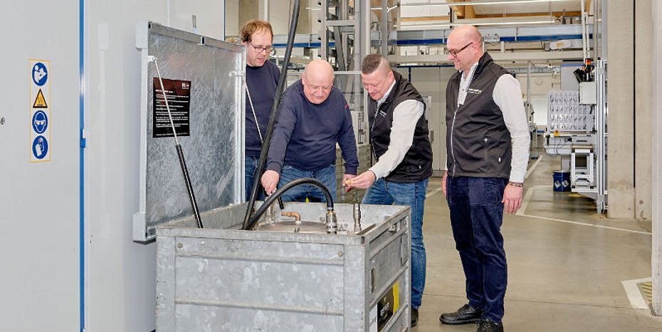 Entfettungsanlage Reinigungsmedium Kohlenwasserstoff-Alkohol