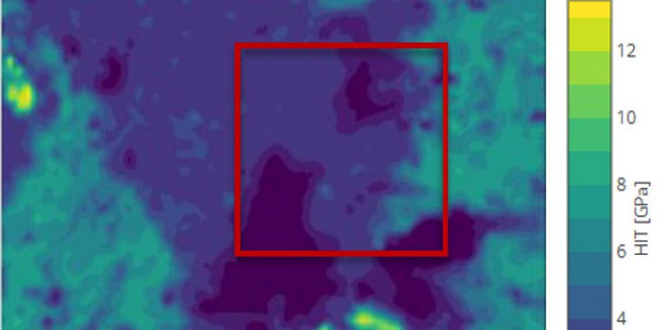 AFM Nanoindentation Oberflächenanalyse