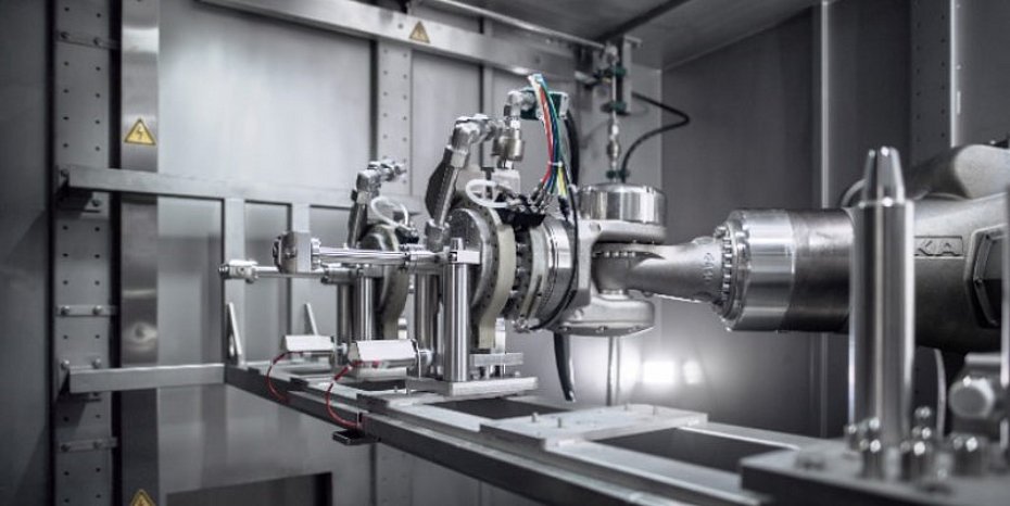 Roboter-Reinigung Bauteile Zerspanung