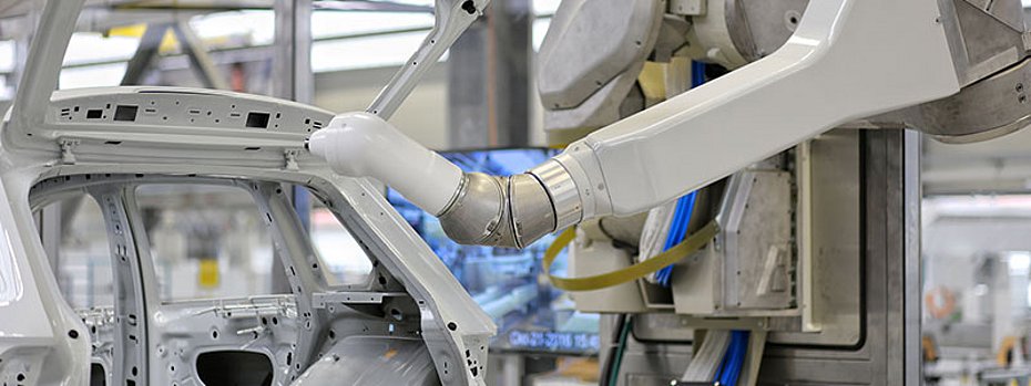 CO2-effiziente Lackieranlage Fahrzeuglackierung