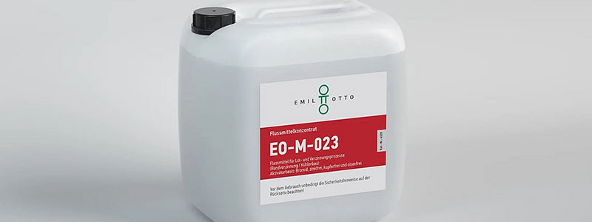 Emil Otto Spezialflussmittelkonzentrate Bandverzinnung