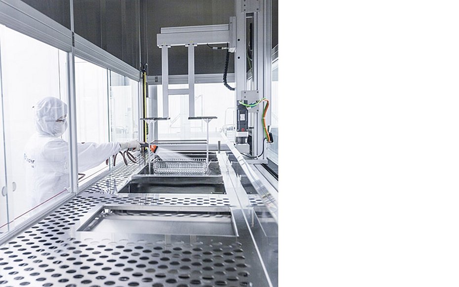 Bauteilreinigung Hightech-Bauteile High Purity