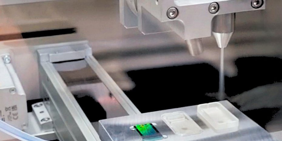 Schneestrahlreinigung Elektronik Halbleiter