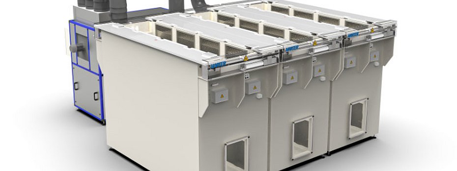 Harter Trocknung chemische Industrie Oberflächentechnik