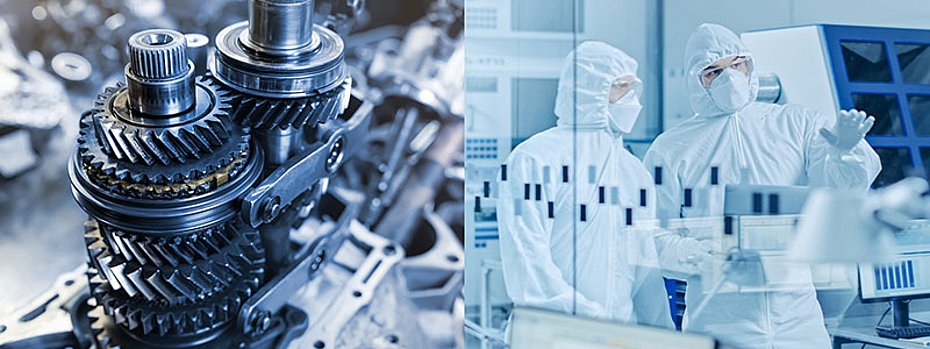 Industrielle Bauteilreinigung Diversifikation Produkt- und Dienstleistungsportfolio Ecoclean