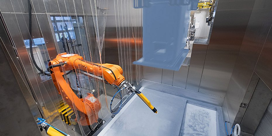 Asis vollautomatische Pulver-Emaillierung