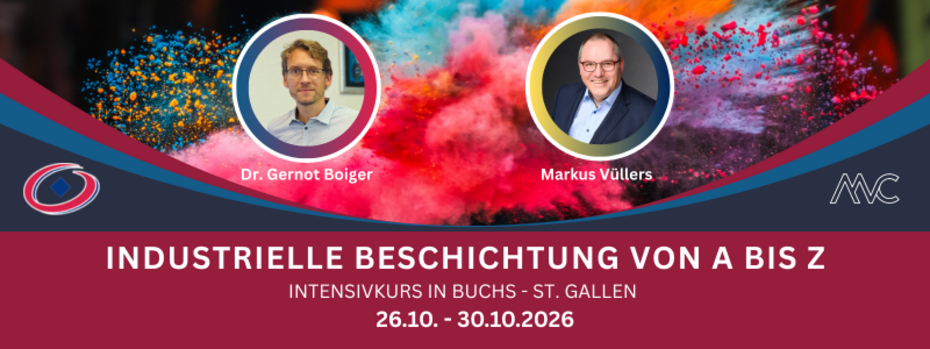 Intensivkurs Industrielle Beschichtung von A bis Z