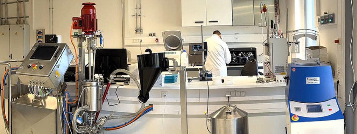 EZD Dispergier-Technikum Erweiterung