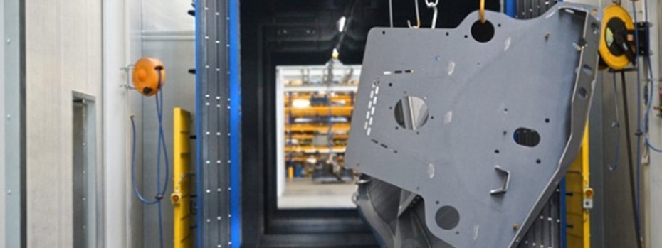 Oberflächen-Vorbehandlung Landmaschinen