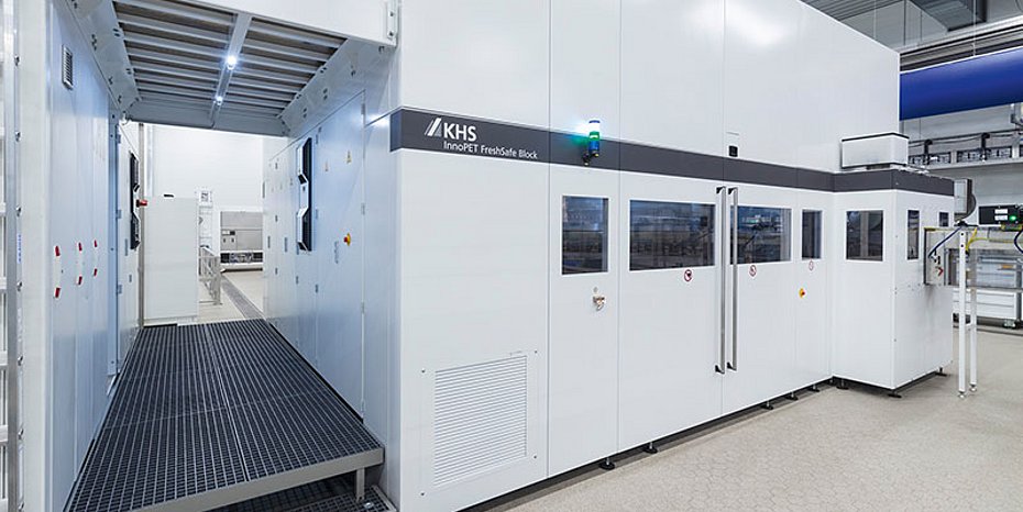 PET-Flaschen-Beschichtung Recycelbarkeit FreshSafe-PET KHS
