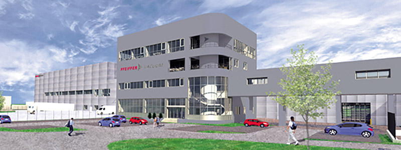 Pfeiffer Vacuum Standorterweiterung Future Factory