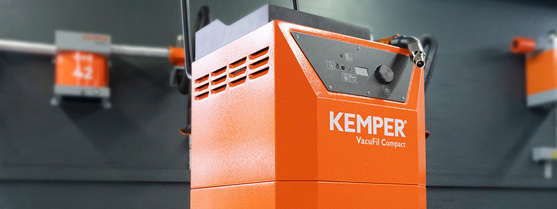 Kemper W3-Zertifizierung Hochvakuum-Absauggerät VacuFil Compact