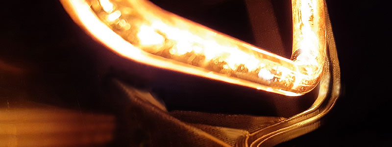 Kunststoffteile Infrarot entgraten Heraeus Noblelight