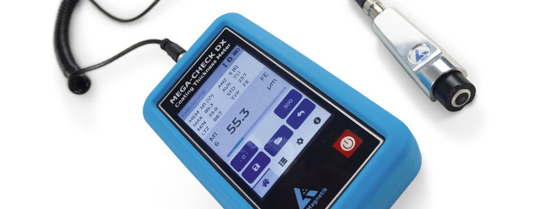 Schichtdickenmessgerät Mega-Check DX List Magnetik