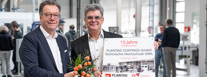 TH OWL Plantag Coatings 15 Jahre Partnerschaft