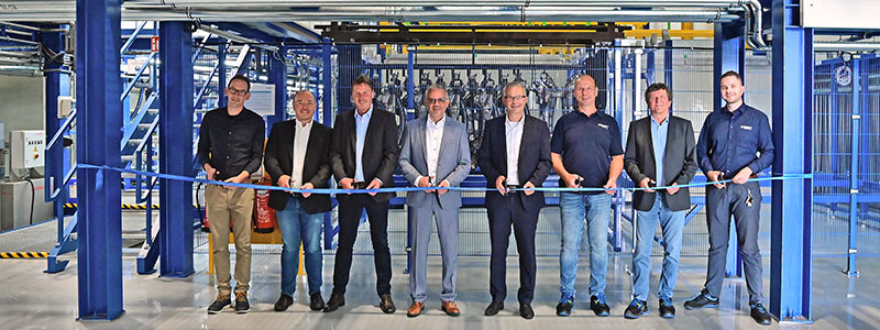 Benteler neue Lackieranlage Schwandorf 