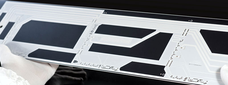 Irlbacher Glas-Leiterplatten bedrucken Glasoberflächen