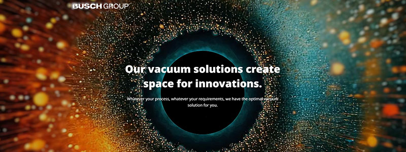Busch Group neue Webseite