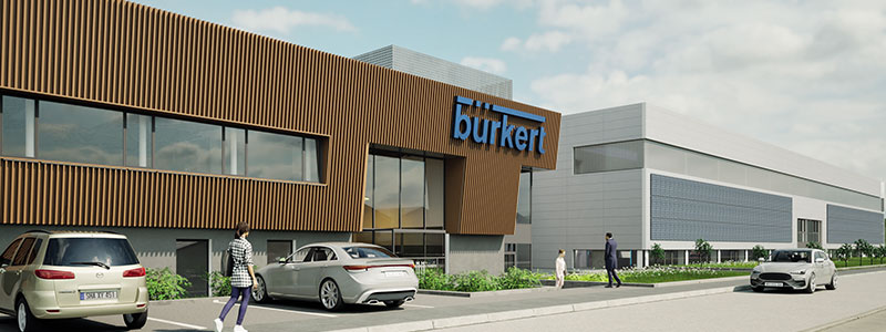 Bürkert Werk Gerabronn Modernisierung Erweiterung