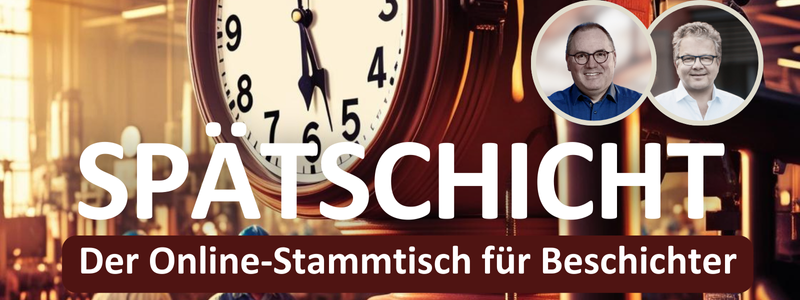 Online-Stammtisch Lack- und Beschichtungsbetriebe Spätschicht