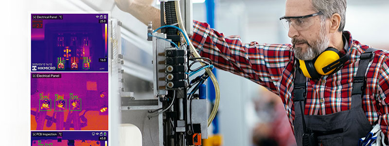 Hikmicro KI-Algorithmus Wärmebildkamera