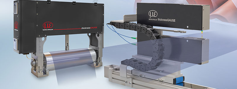 Micro-Epsilon Inline-Dickenmessung thicknessGauge