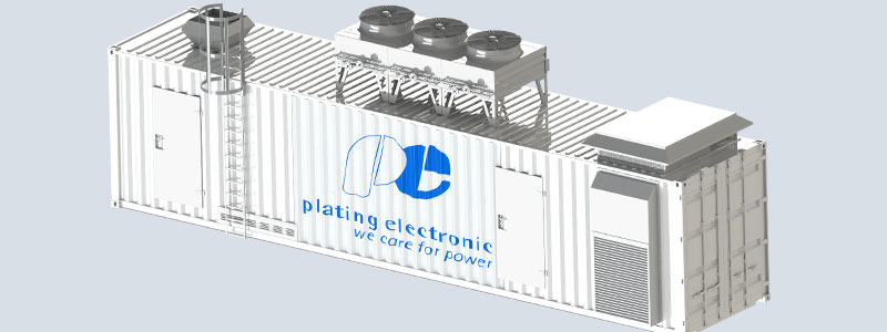 Plating Electronic Containerlösungen Gleichstromversorgungen