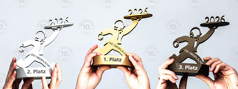 Stuttgarter Oberflächentechnik-Preis »Die Oberfläche« 2026