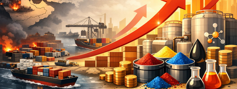 Iran-Krieg Rohstoffpreise Lacke Farben