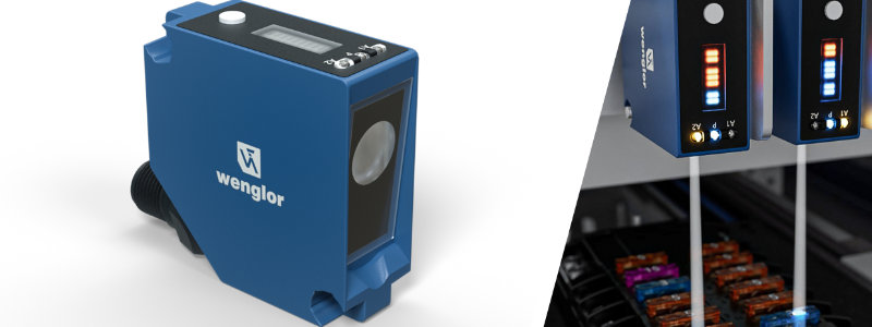 Wenglor Farbsensor P1PF Farbauswertung Farbkontrolle