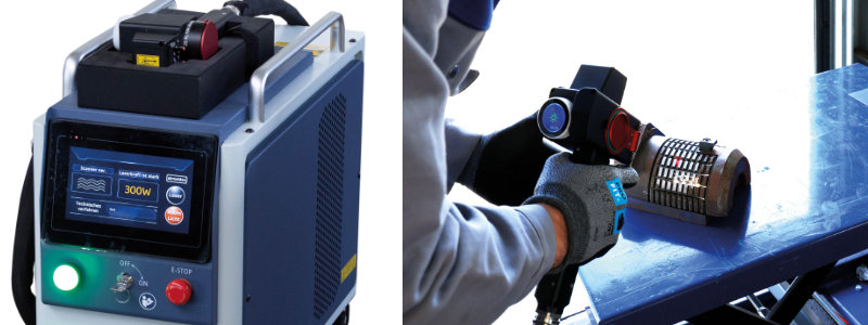 Joke Mobiles Laserreinigungsgerät