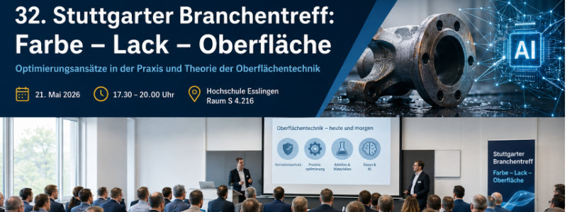 32. Stuttgarter Branchentreff Farbe Lack Oberfläche