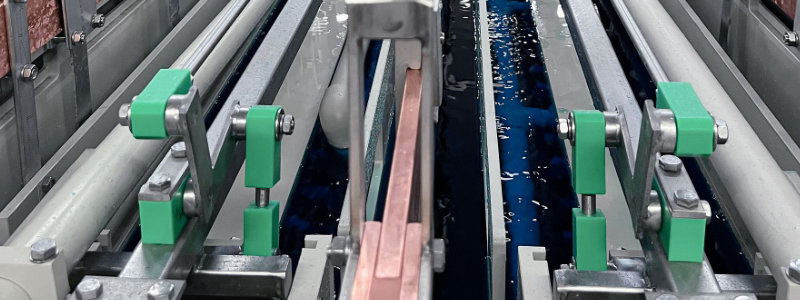 Umicore elektrolytischer Kupferprozess Leiterplattenbeschichtung
