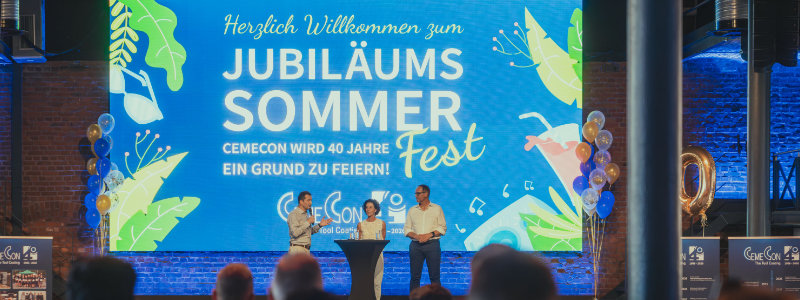 Cemecon Jubiläumssommerfest 40 Jahre