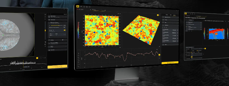 Polytec Topografiemessung Software TopMap Sherpa