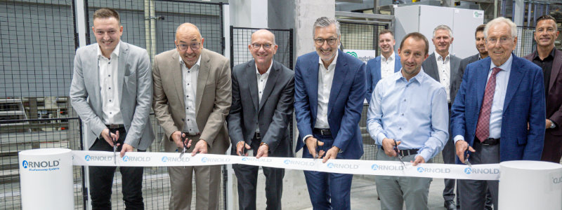 Arnold Umformtechnik neues Oberflächenzentrum